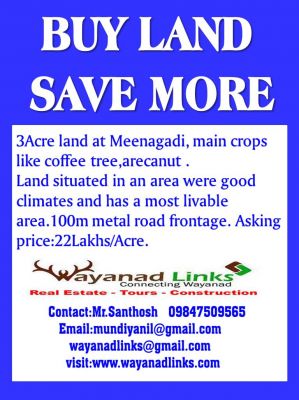 Rare opportunity to invest in wayanad wayanadlinks