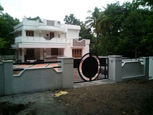 2100 sq Fully Furnished RC house (contemporary),   Konnenchery, Vadakkanchery, Palakkad.