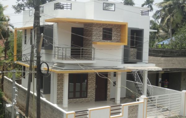 3.5 cent duplex house in Thrippunithura,