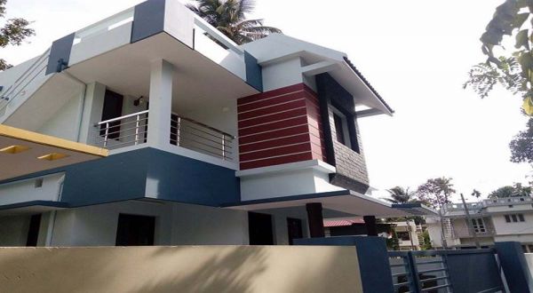 3.50 CENT , 1500 sq.ft ,3bhk house in Puthiyakavu , Ernakulam .