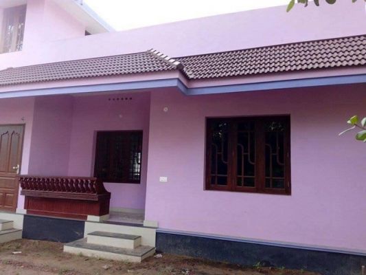 4 Cent , 1000 sq.ft , 2bhk house in Thrippunithura,Kochi .