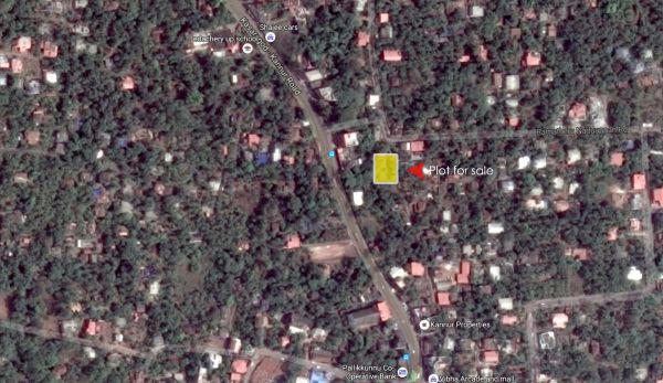 12 Cent Plot for sale at Podikkundu,Kannur