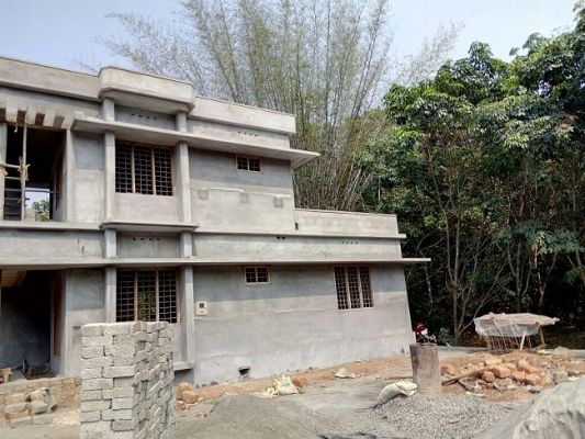 VC707, 4 cent, 1250 sq ft 3 bhk house in Mulanthuruthy .