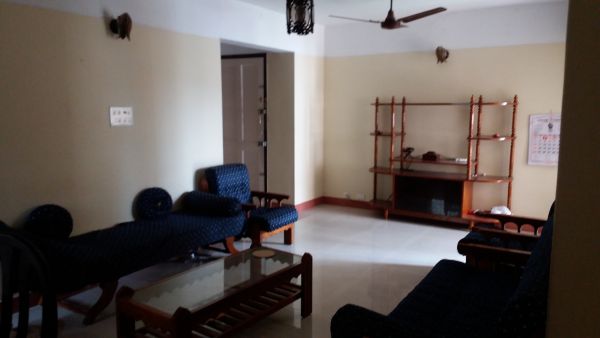 3 bedroom furnished flat in trivandrum at kowdiar