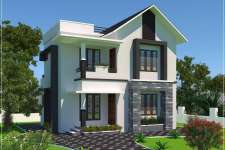 VC853,3.600 Cent , 1350 sq.ft , 3bhk house in Mulanthuruthy.