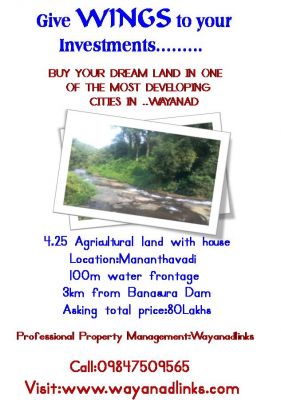 BUY YOUR DREAM HOME IN ONE OF THE MOST DEVELOPING CITIES IN ..wayanadlinks