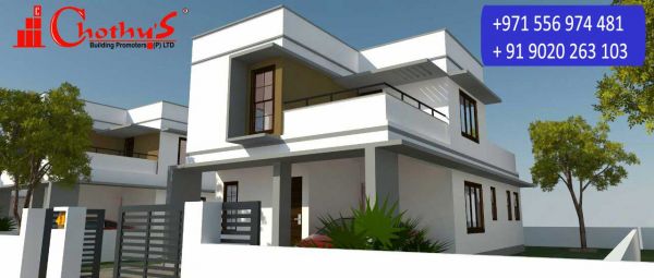 Chothys Villas Near Kazhakuttam Mangalapuram  9020263103