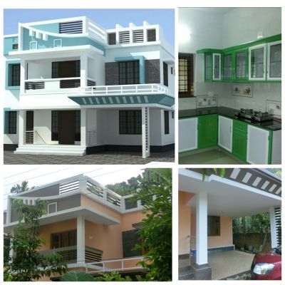 2 BHK 2 Houses (GF & FF) for Rent, Pullazhy, Thrissur @ 10,000each