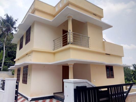 3.750 cent, 1250 sqft 3 bhk house in Chottanikkara