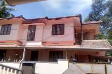 two bedroom house upstairs with attached bathroom,  dining,, living, kitchen and balcony