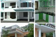 2 BHK 2 Houses (GF & FF) for Rent, Pullazhy, Thrissur @ 10,000each