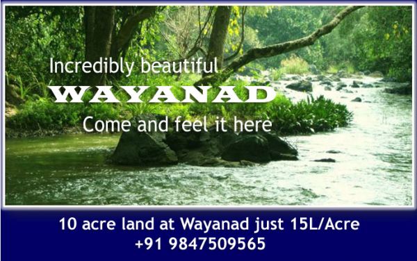 10 acre land at mananthavady Wayanad