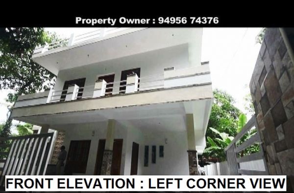 3BHK Residential House near Nedumbassery Airport