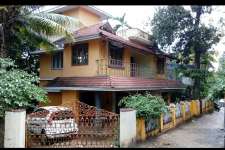 10 cent land and a 2400 sqft house at Ambattukavu, aluva